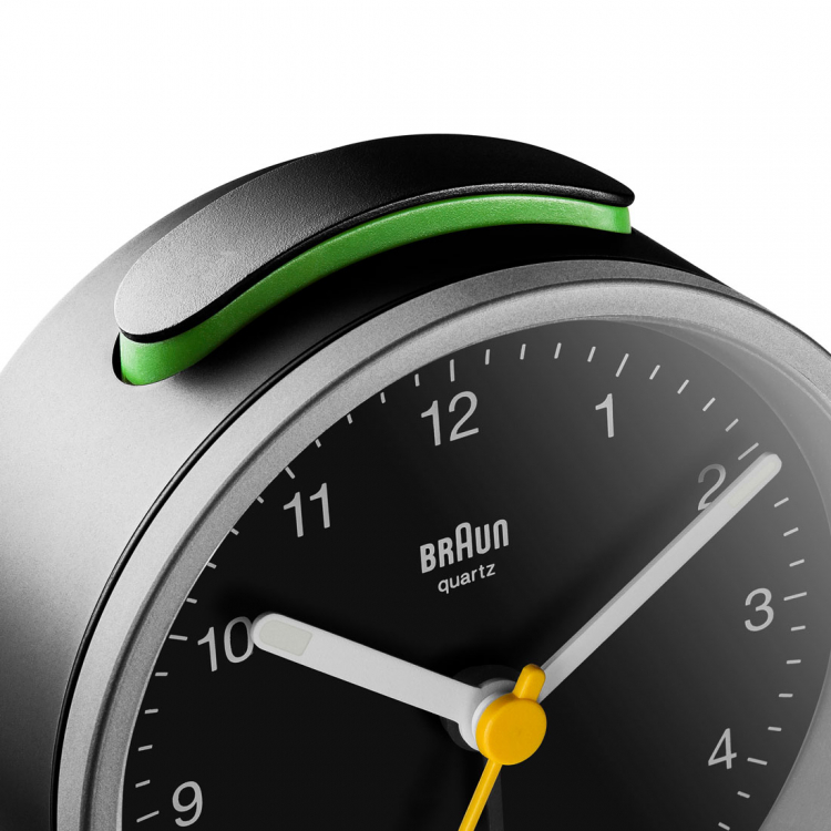 Braun Classic Alarm Clock BC12SB Helen Kirchhofer